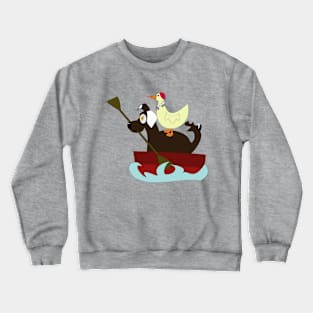 Captain dog Crewneck Sweatshirt